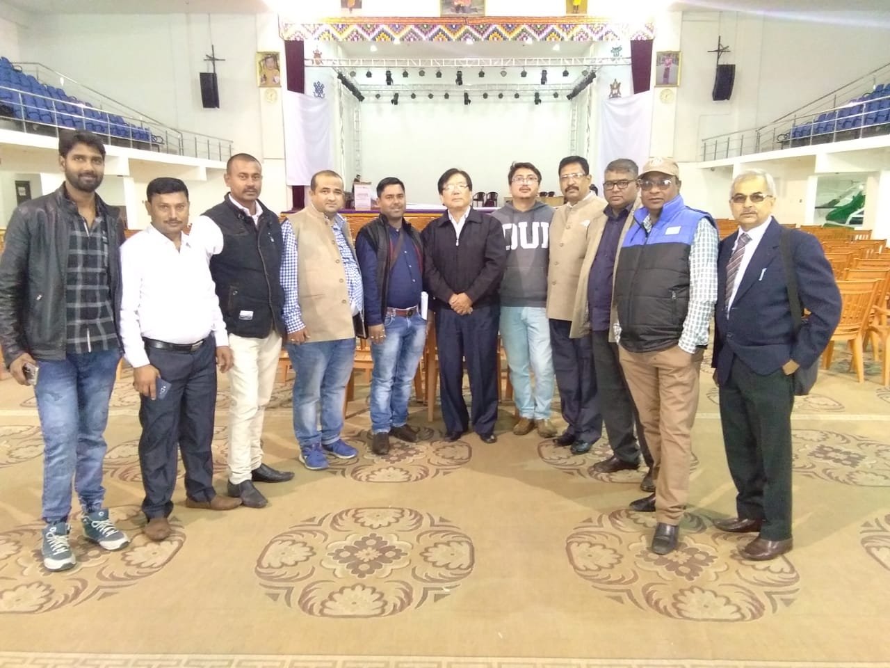 Delegates at a conference arranged by our travel desk