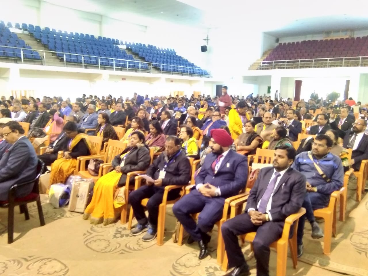 Audience seated for a corporate annual event